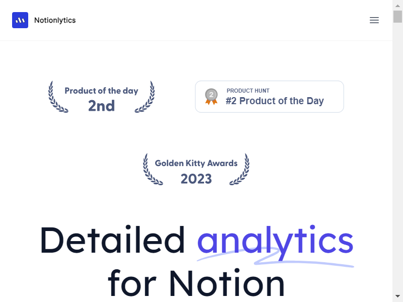 Notionlytics